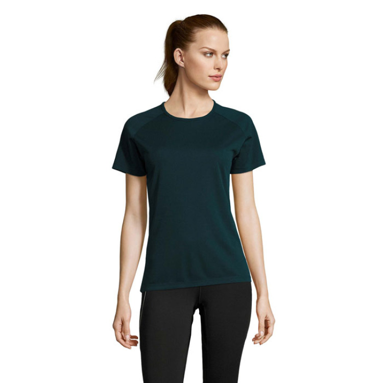 SPORTY WOMEN T-SHIRT &nbsp;140g Bleu Petrole XXL